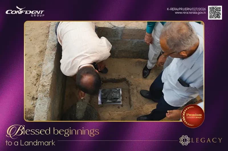Confident Legacy Bhoomi Pooja