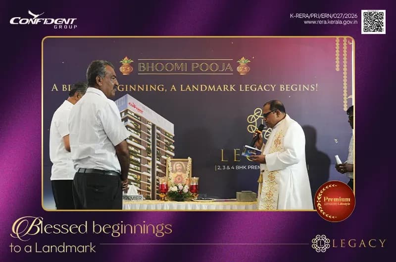 Confident Legacy Bhoomi Pooja