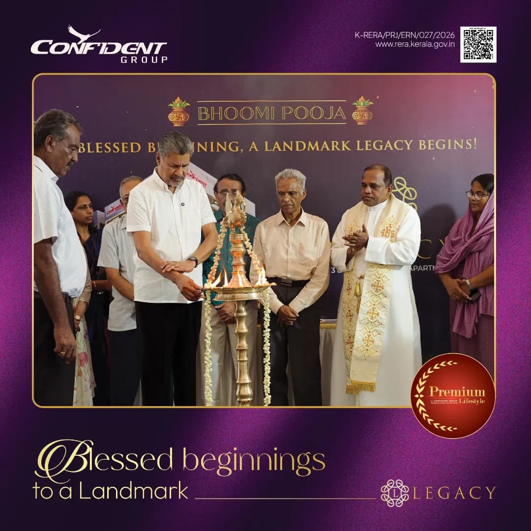 Confident Legacy - Bhoomi Pooja
