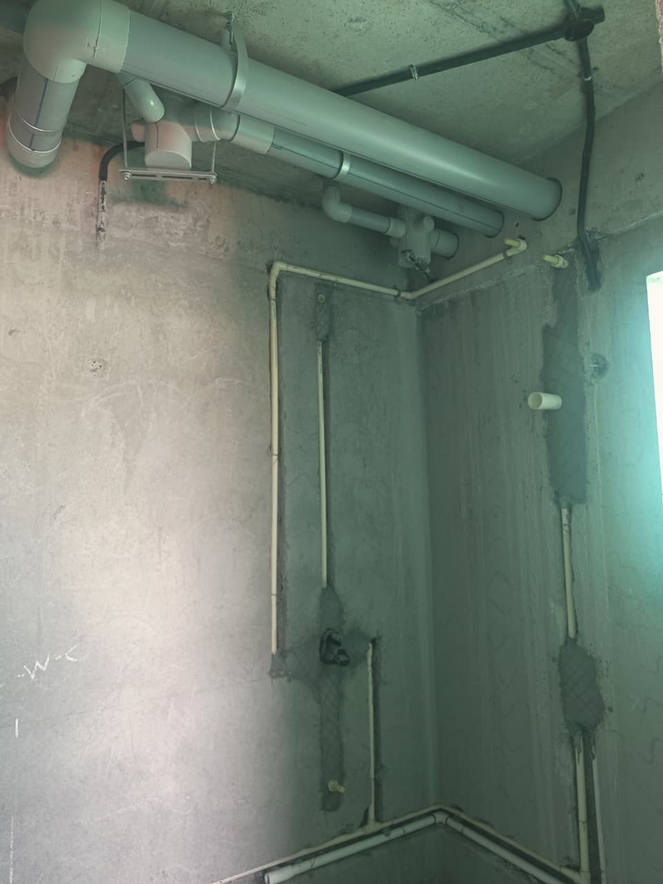 TOILET PLUMBING  & ELECTRICAL